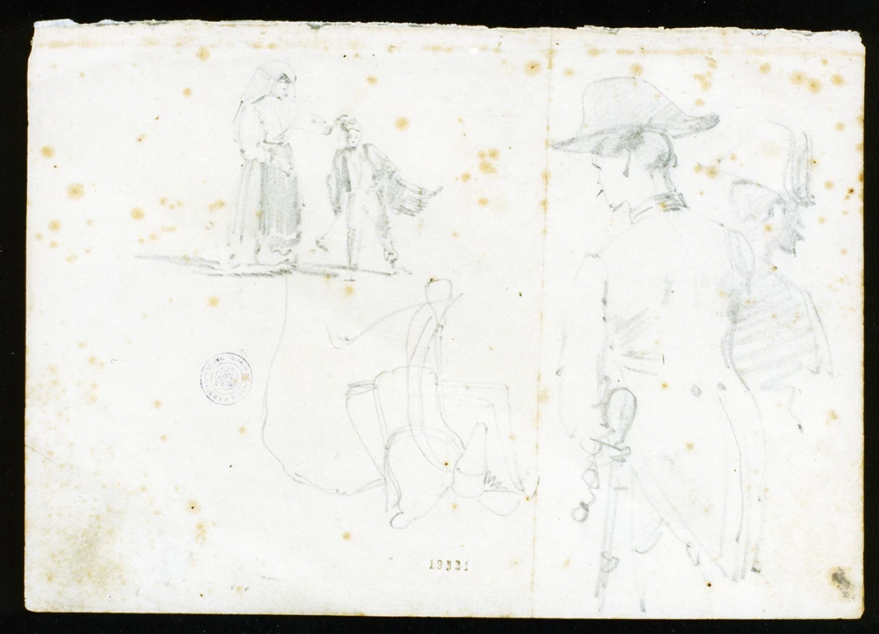 Figure di popolani e gendarmi - Certosa e Museo Nazionale di San Martino, Napoli
